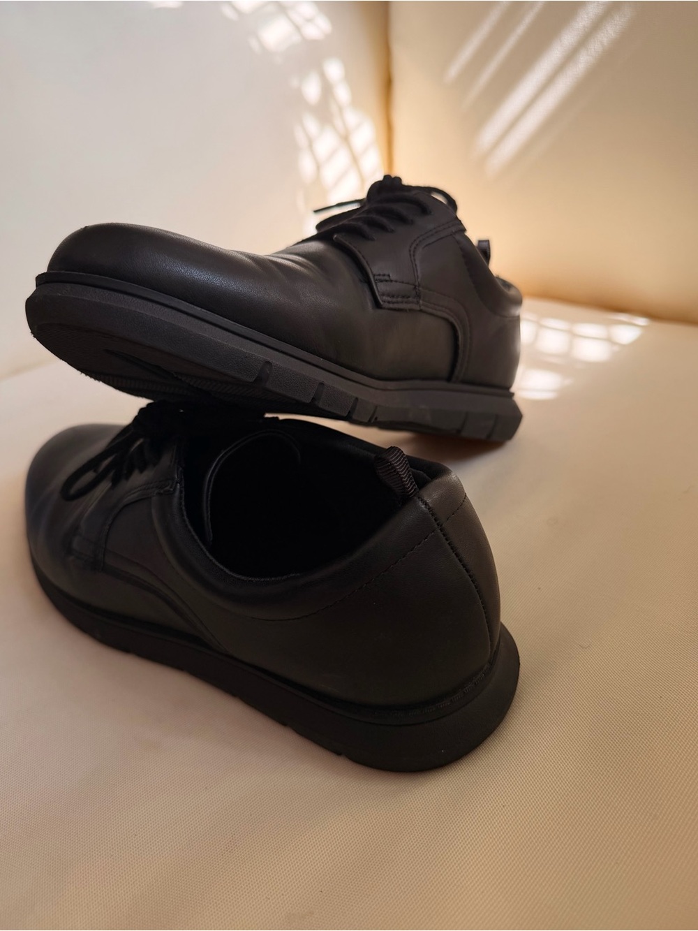 Boy’s Black Leather Dress Shoes